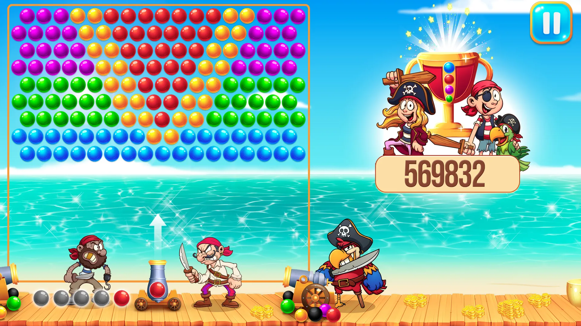 Bubble Pirate Shooter | Indus Appstore | Screenshot