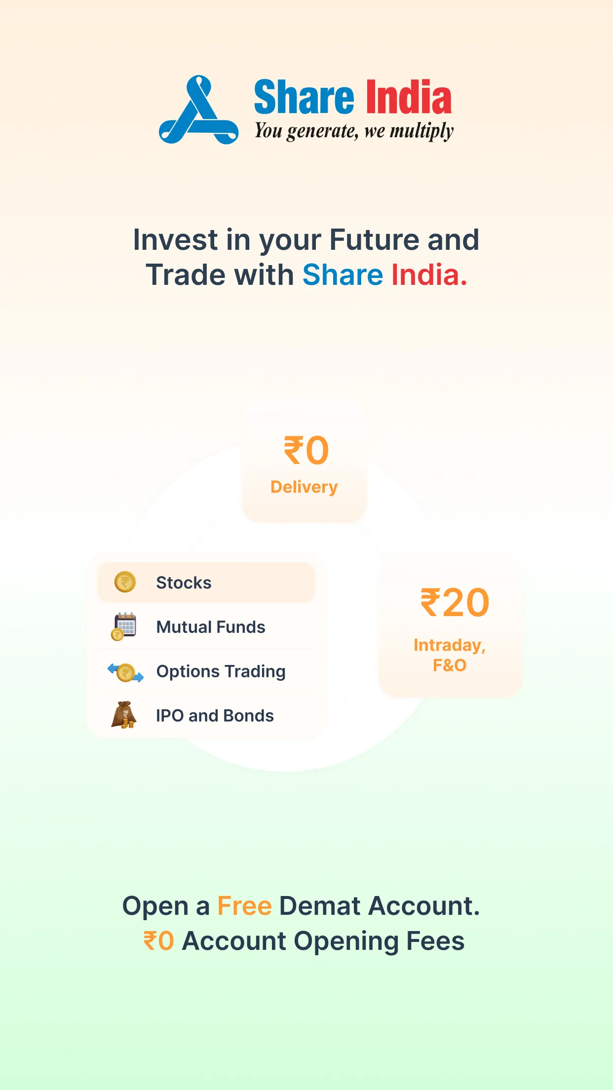 Share India: Demat,Stocks,IPO | Indus Appstore | Screenshot