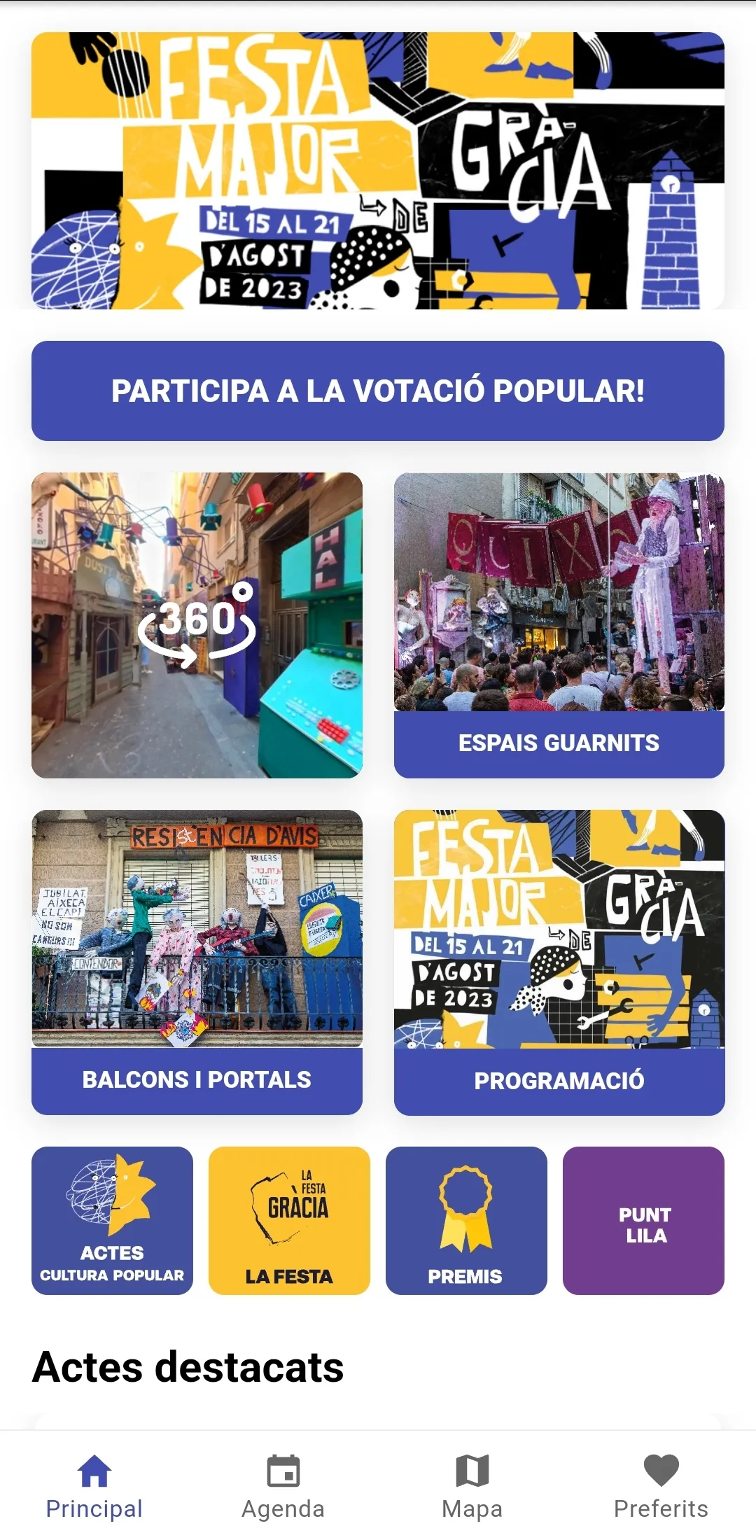 Festa Major de Gràcia 360 | Indus Appstore | Screenshot