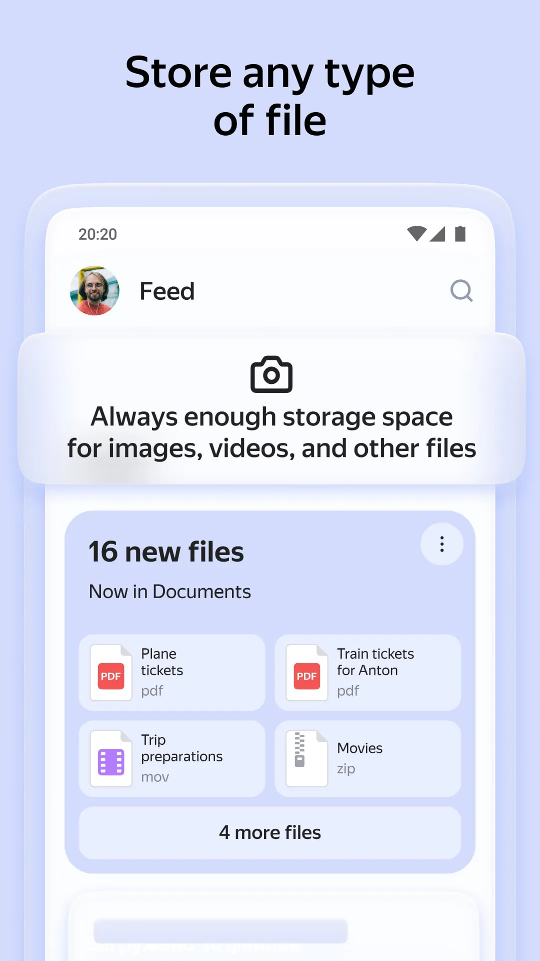 Yandex Disk—file cloud storage | Indus Appstore | Screenshot