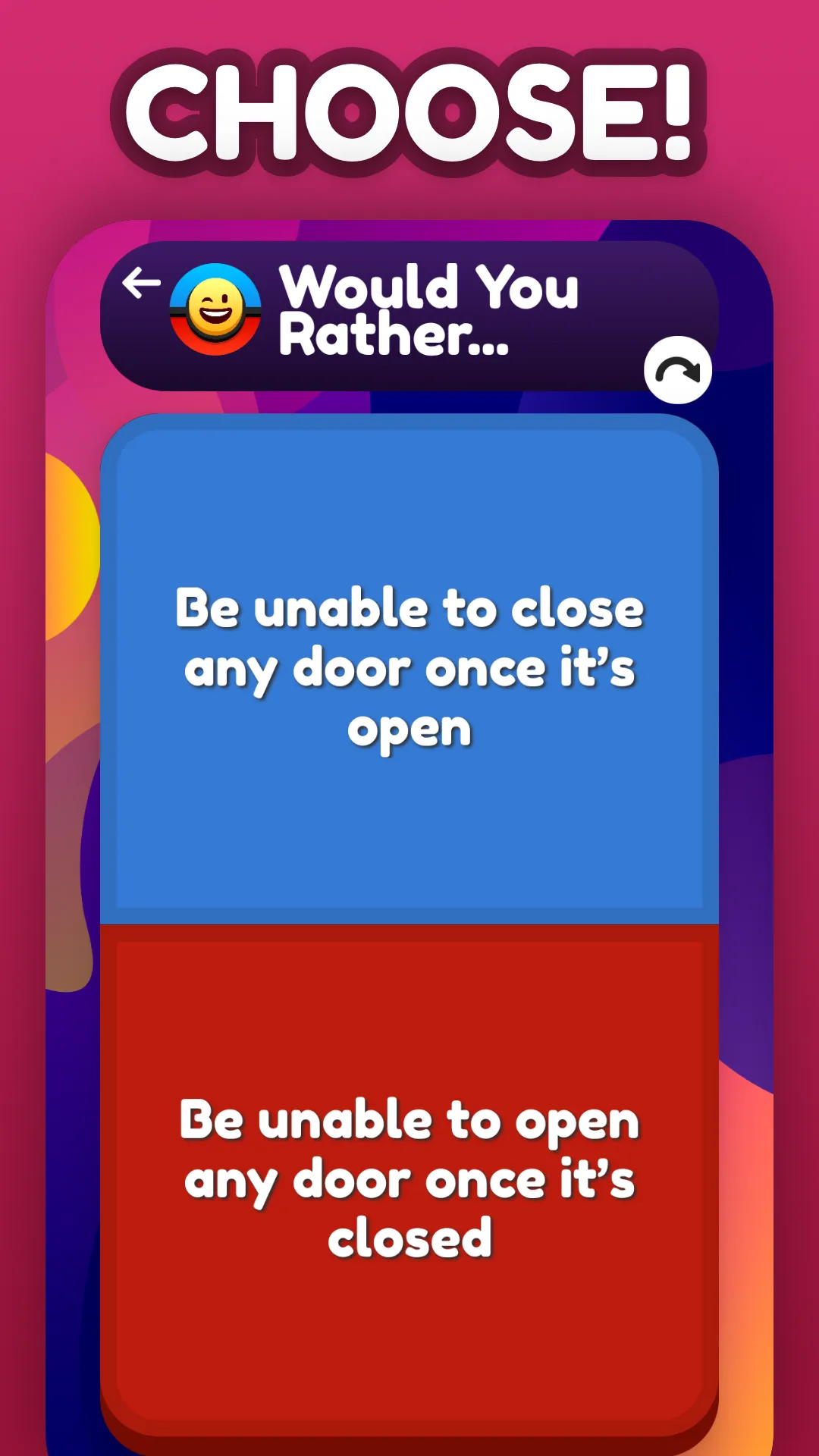 Would You Rather ? | Indus Appstore | Screenshot