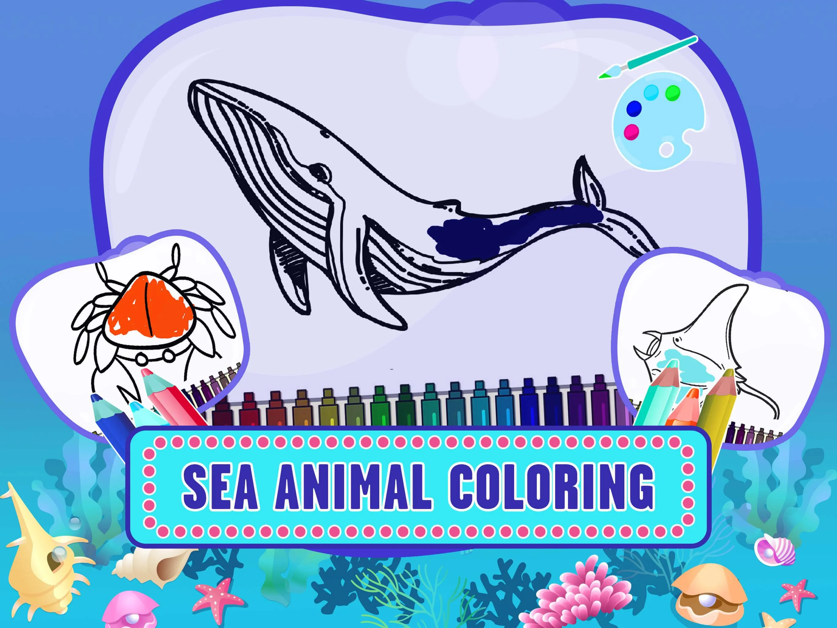 Learn Sea Animals Kids Games | Indus Appstore | Screenshot