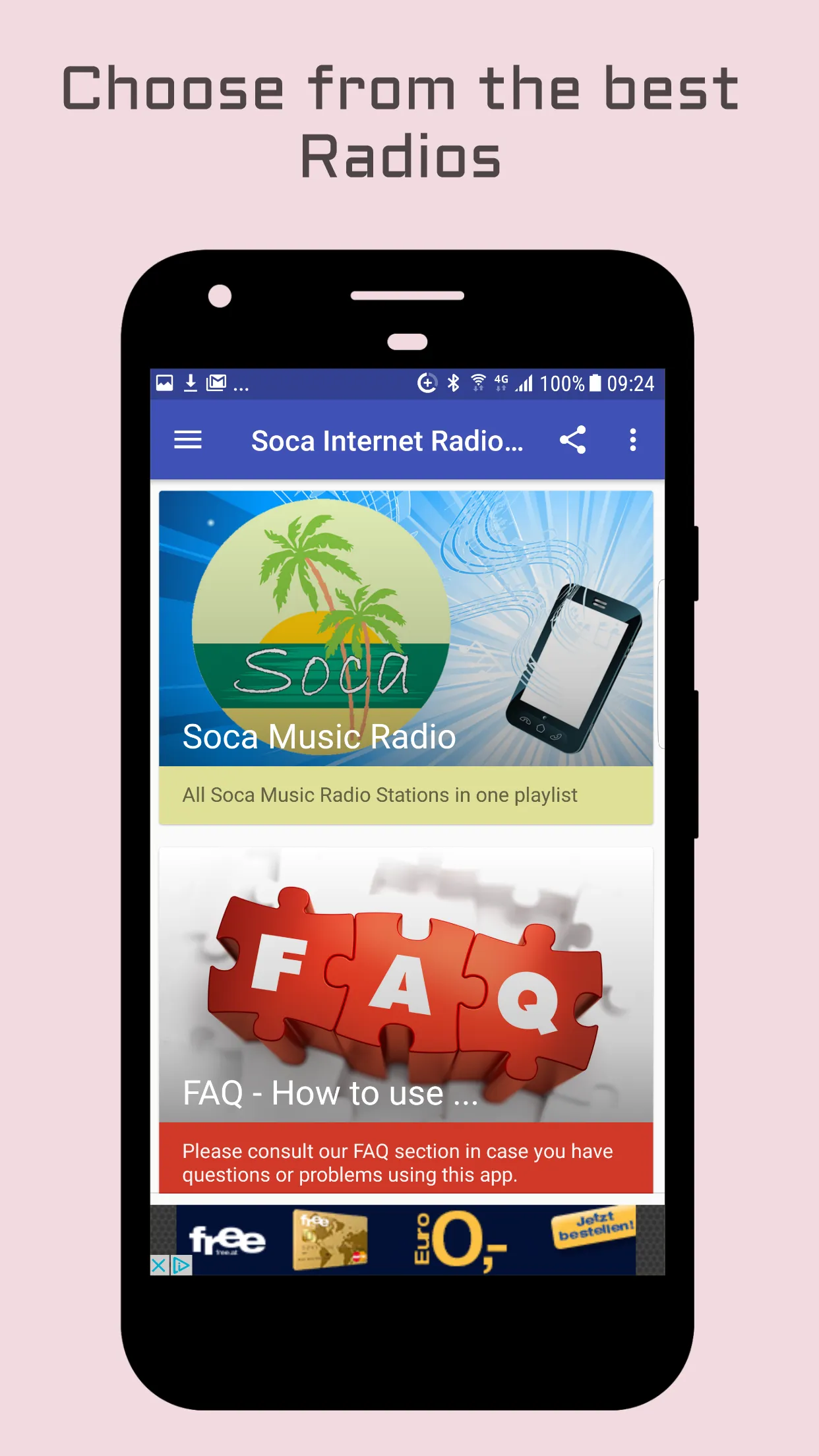 Soca Music Radio Stations | Indus Appstore | Screenshot