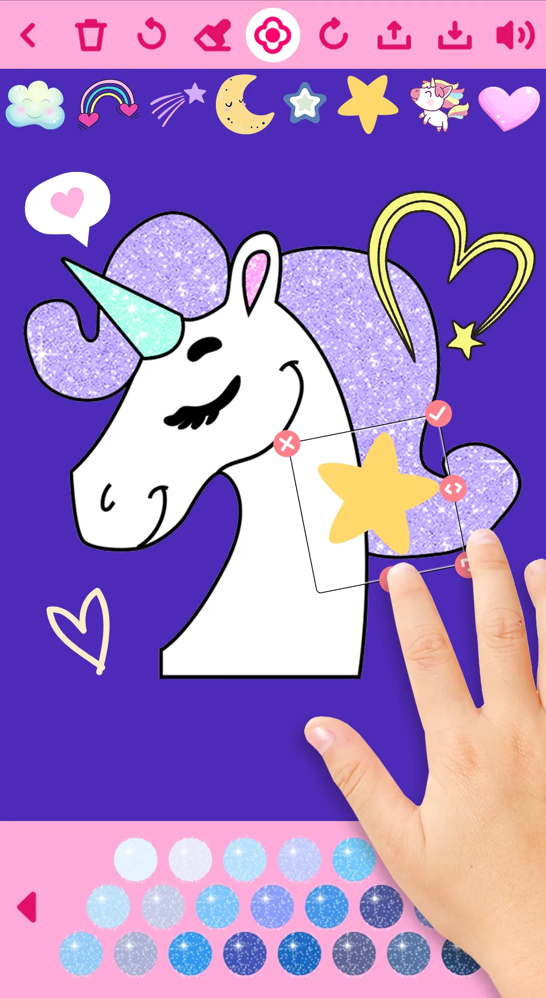 Unicorn Coloring Book | Indus Appstore | Screenshot