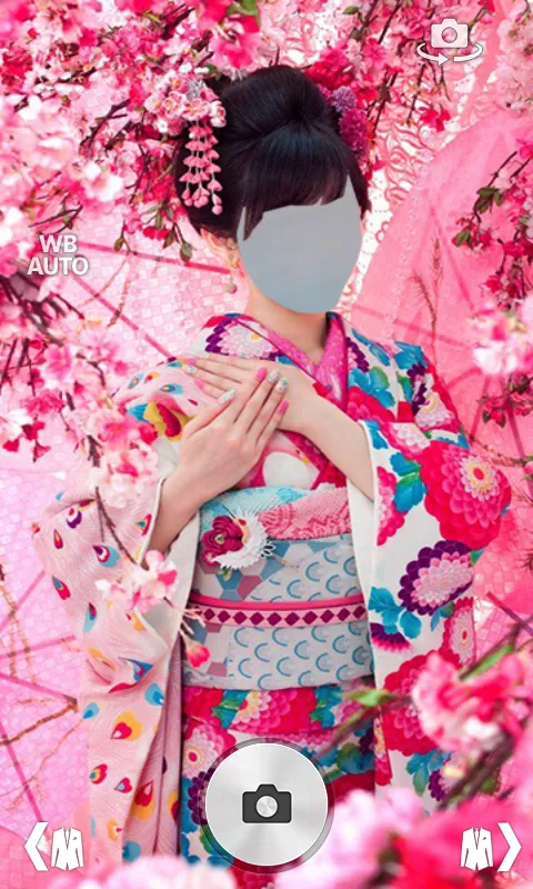 Kimono Photo Montage | Indus Appstore | Screenshot