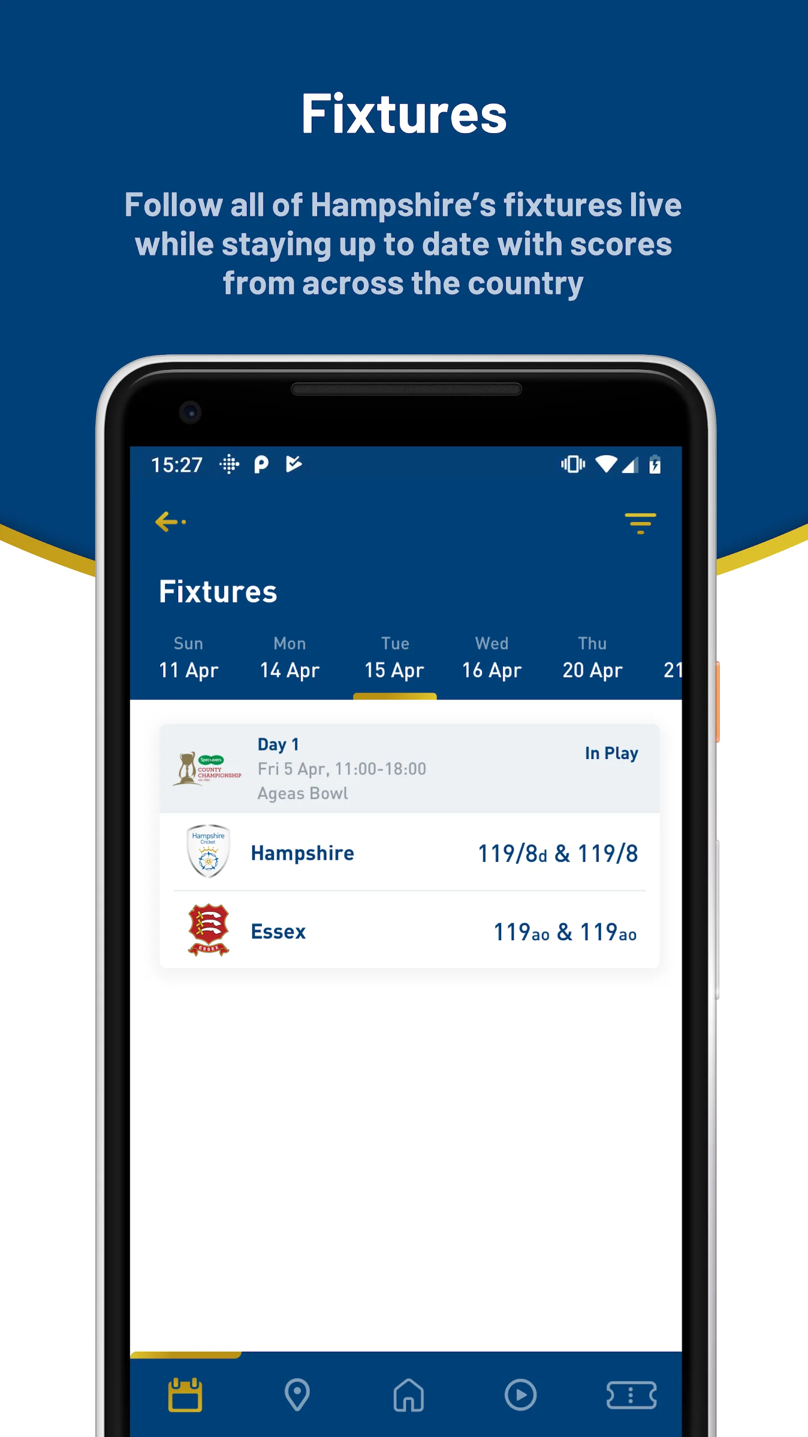 Hampshire Cricket | Indus Appstore | Screenshot