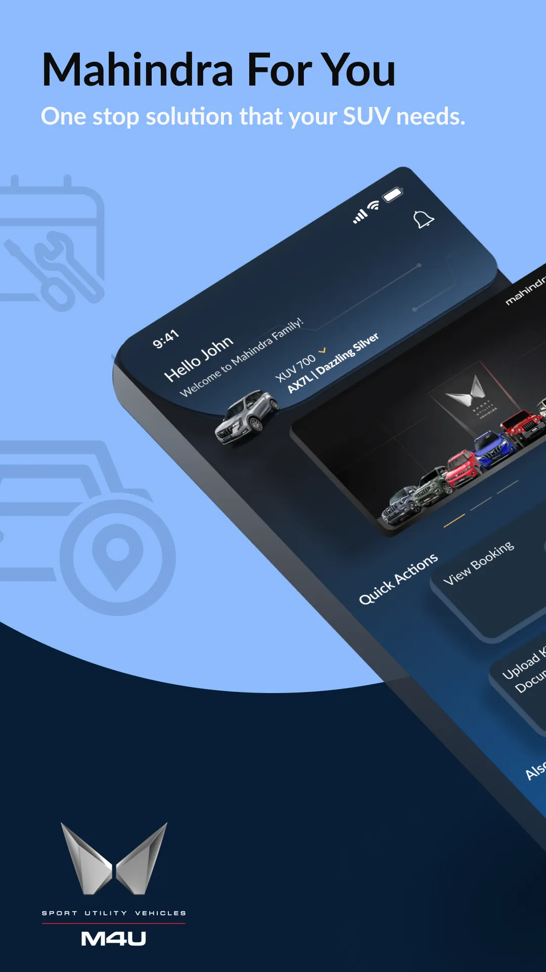 Mahindra For You | Indus Appstore | Screenshot
