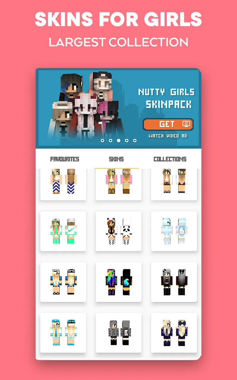 Skins for Girls | Indus Appstore | Screenshot