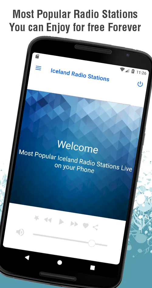 Iceland Radio Stations | Indus Appstore | Screenshot