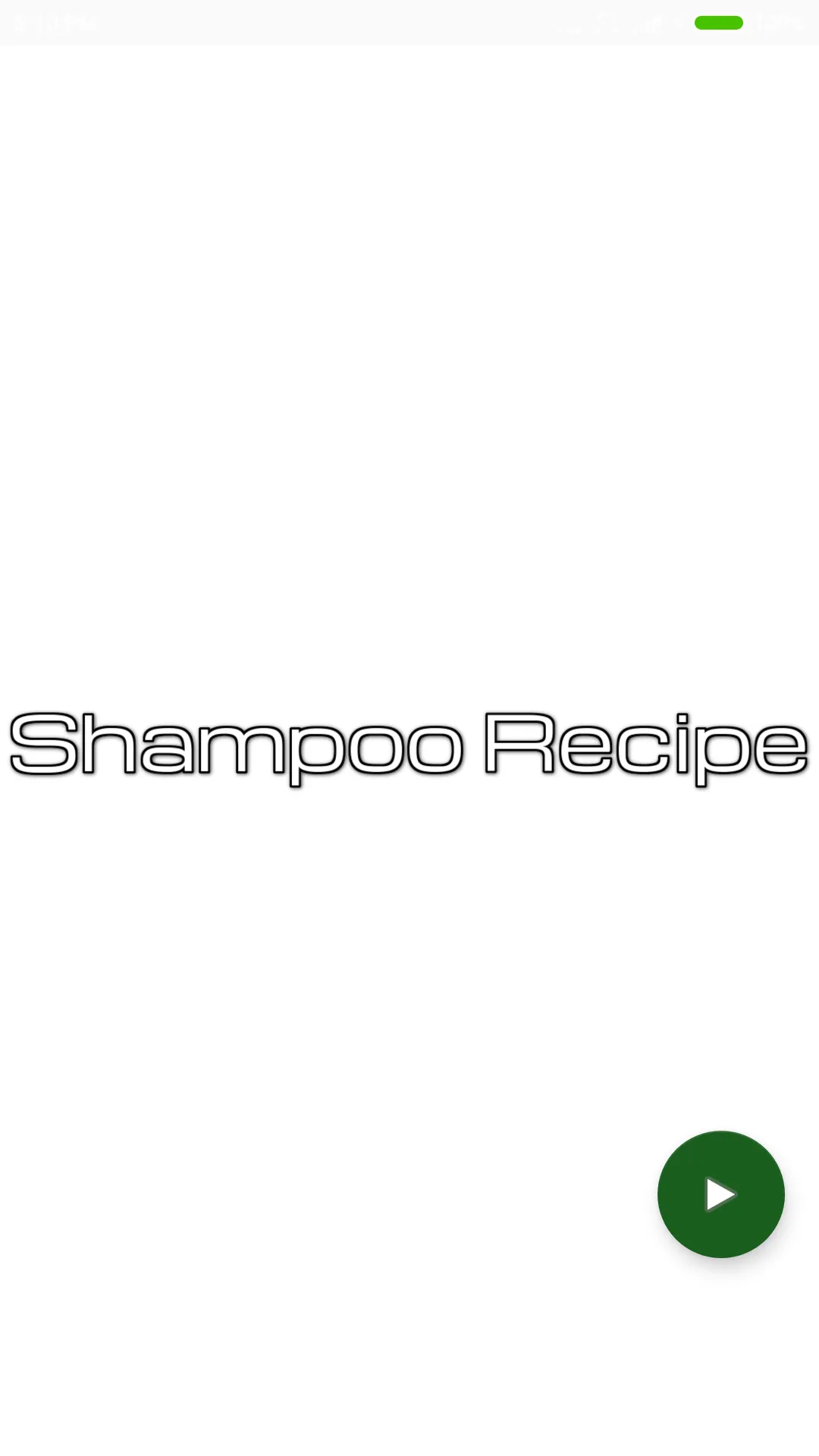 Shampoo Recipe | Indus Appstore | Screenshot