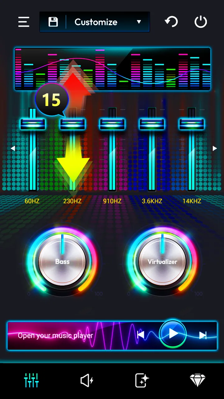 Equalizer Pro - Bass Booster | Indus Appstore | Screenshot