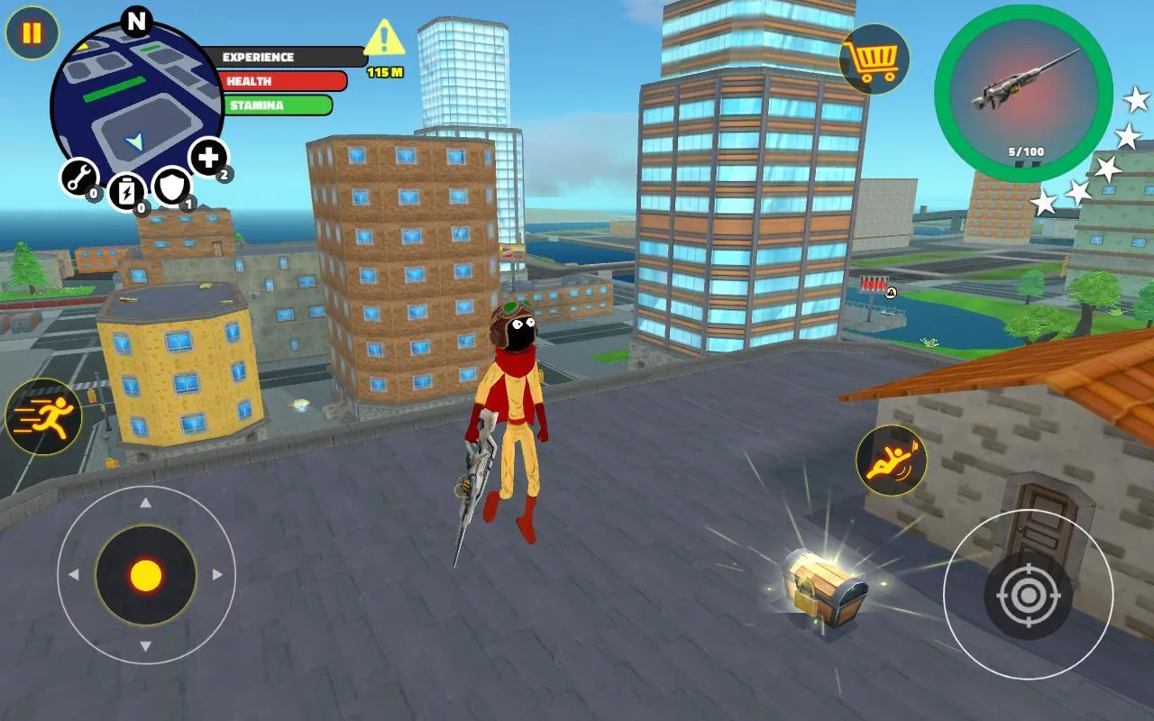 Stickman Superhero | Indus Appstore | Screenshot