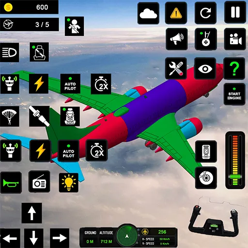 Airplane Games: Flight Games | Indus Appstore | Screenshot