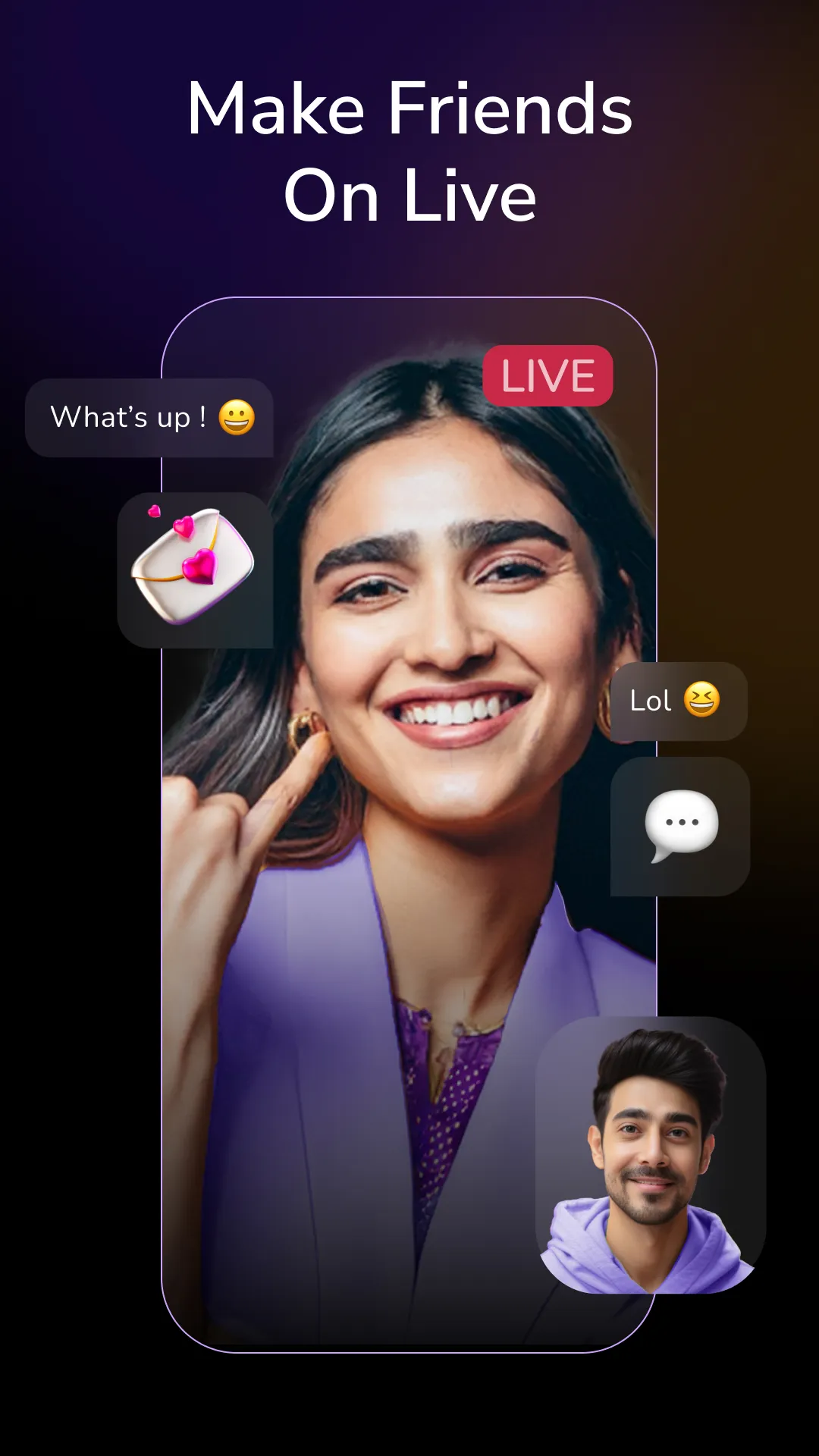 Moj Live - Live Stream & Chat | Indus Appstore | Screenshot