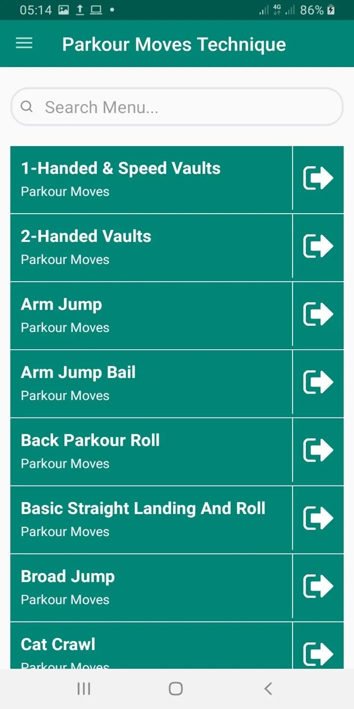 Parkour Moves Technique | Indus Appstore | Screenshot