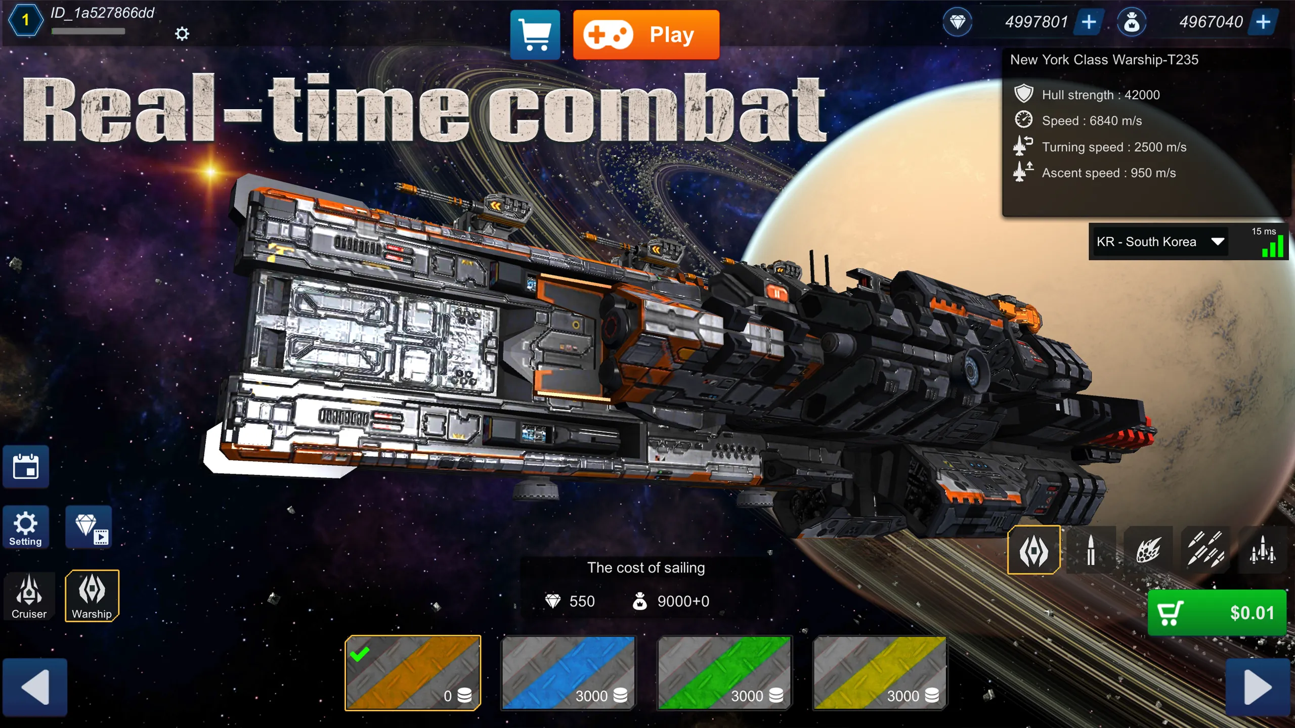 Warship War : Alien Invasion | Indus Appstore | Screenshot