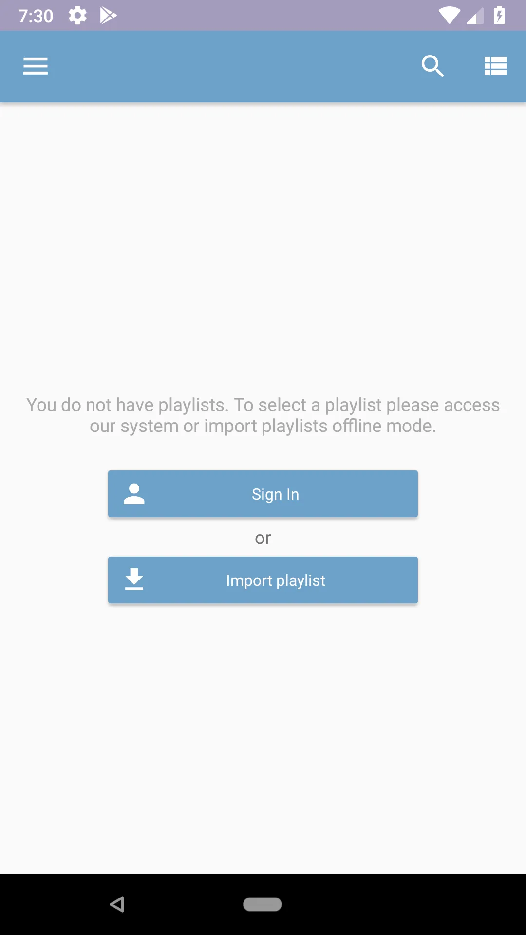 OttPlayer | Indus Appstore | Screenshot