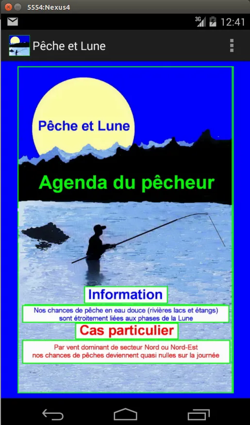 Pêche et Lune | Indus Appstore | Screenshot