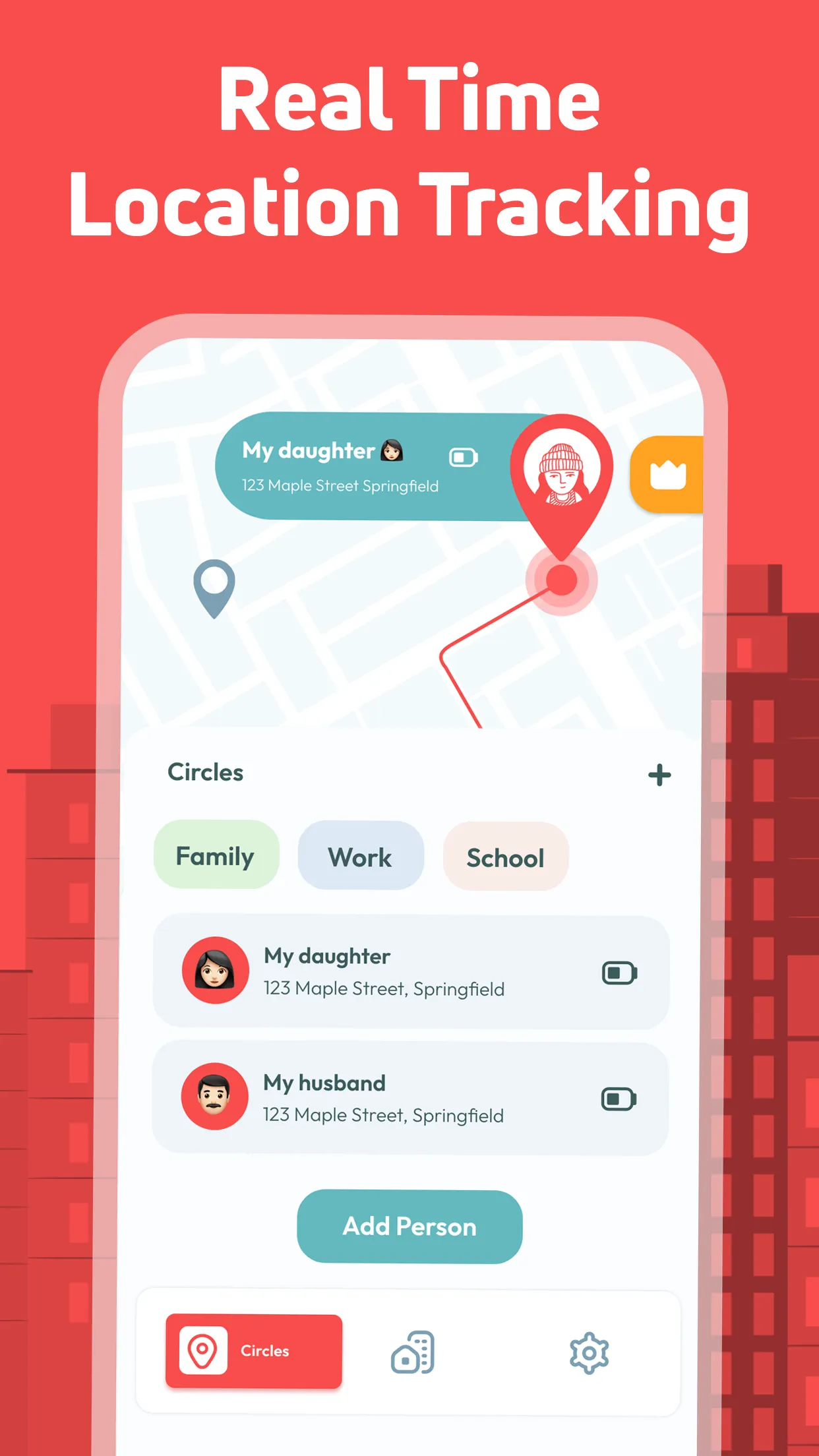 Tracky : Location GPS Sharing | Indus Appstore | Screenshot