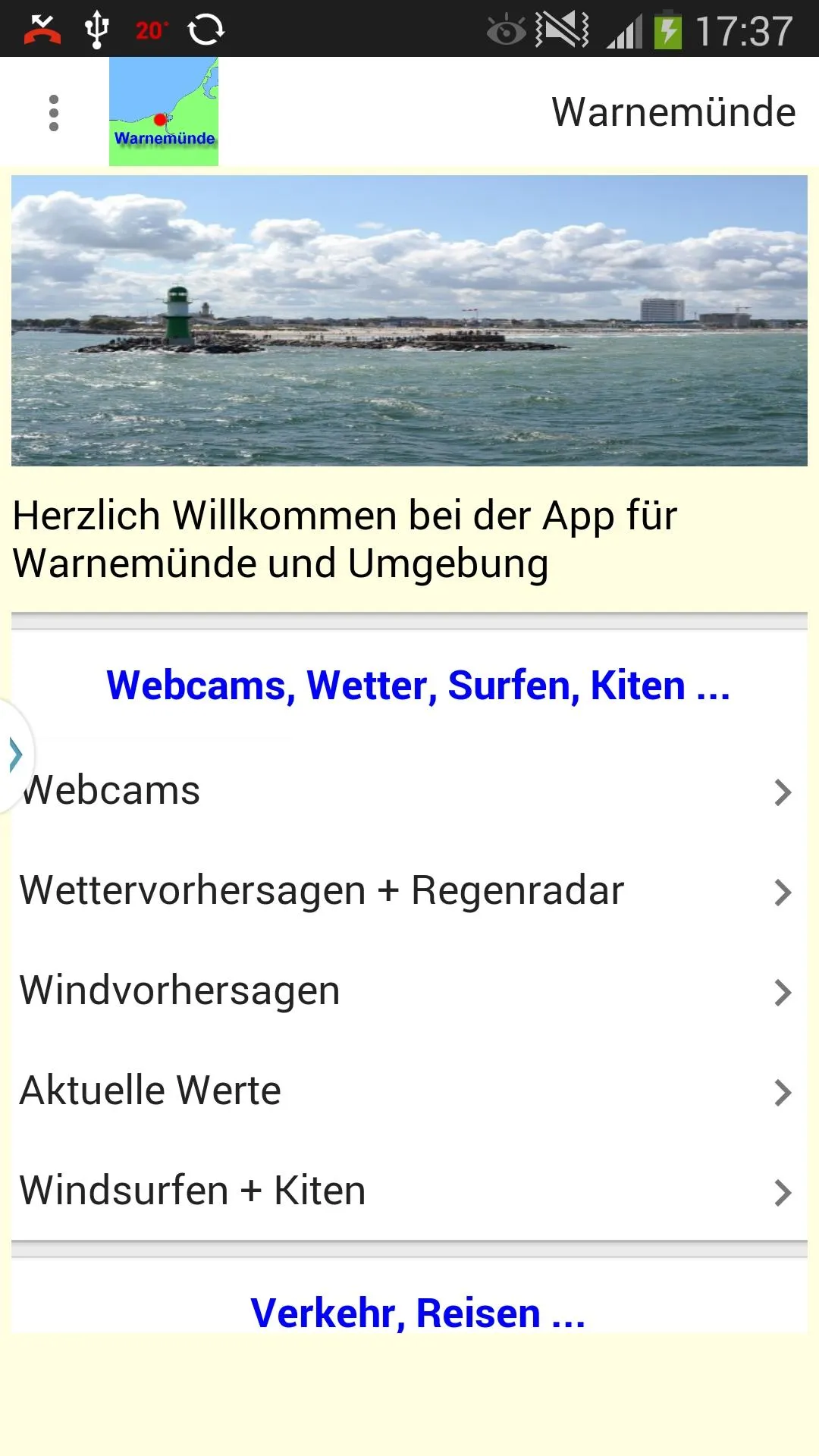 Warnemünde App für den Urlaub | Indus Appstore | Screenshot