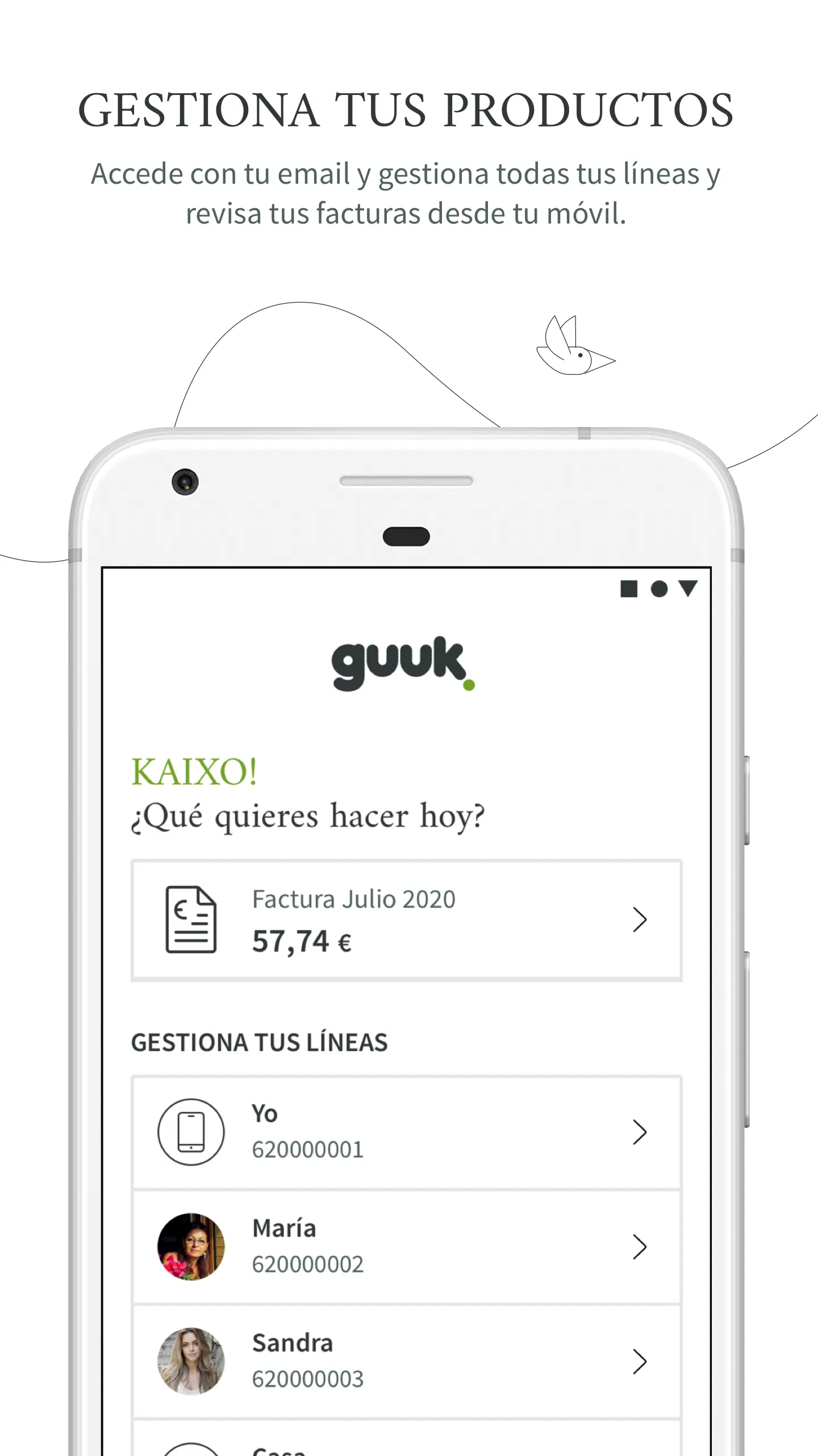 Guuk - Área de cliente | Indus Appstore | Screenshot