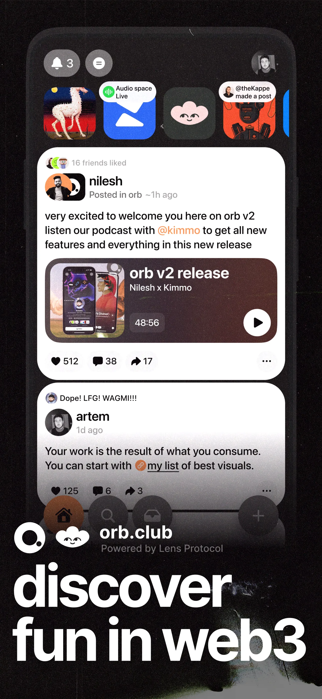 Orb: Social Network on Lens | Indus Appstore | Screenshot