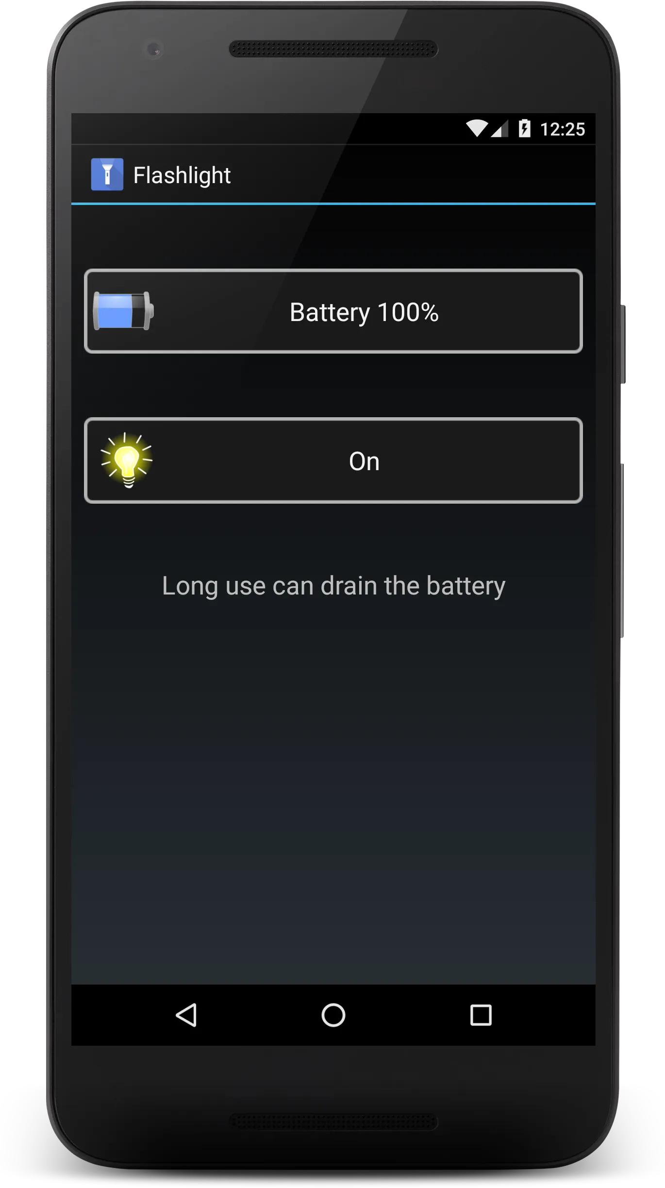 Flashlight Widget | Indus Appstore | Screenshot