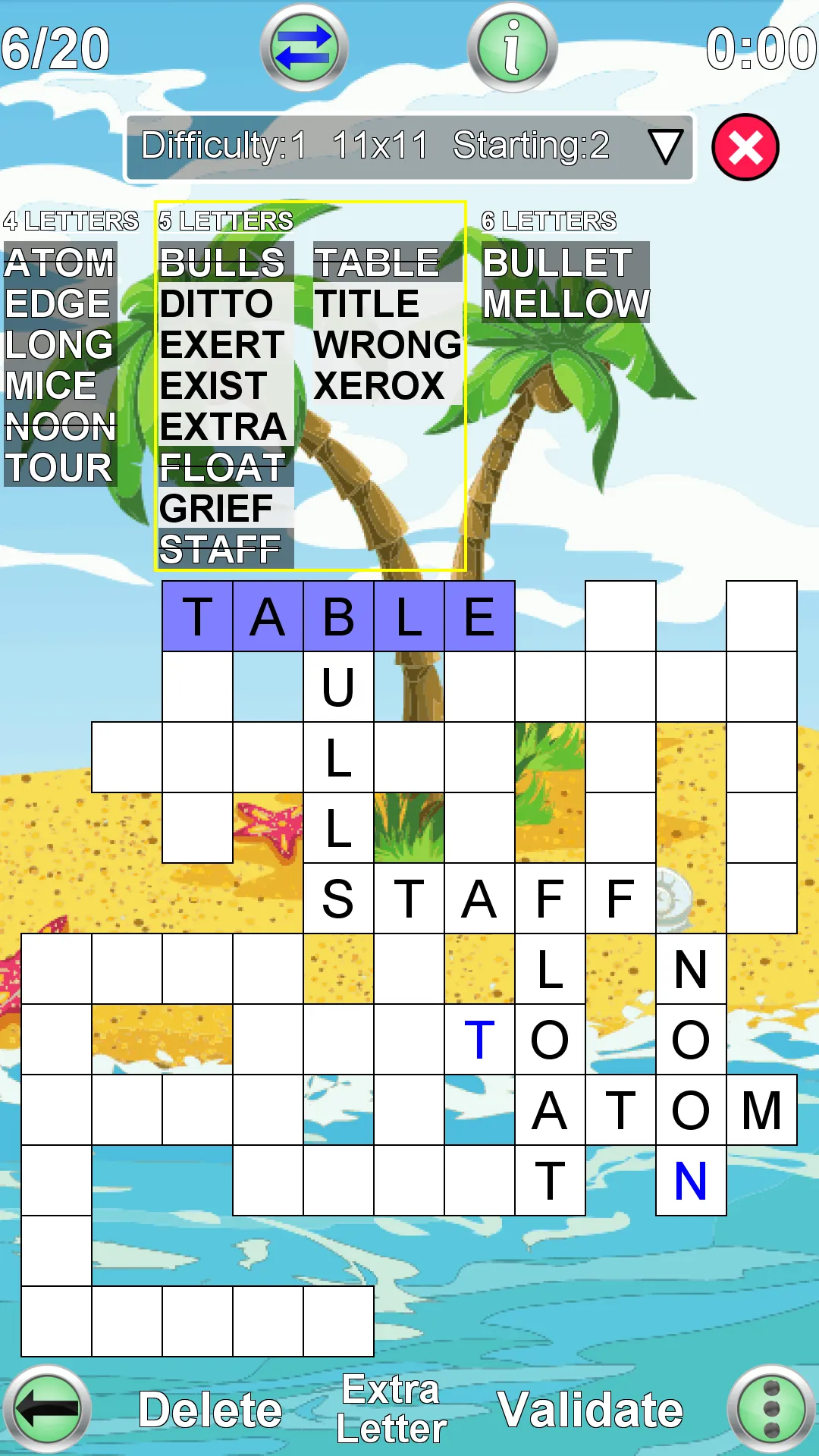 Word Fit Puzzle | Indus Appstore | Screenshot