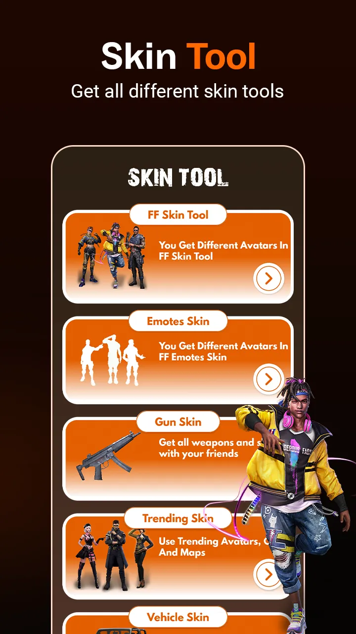 FFF FF Skin Tool: Fix Lag | Indus Appstore | Screenshot