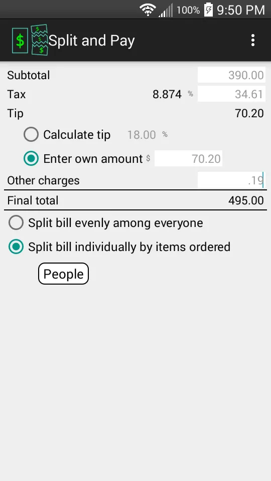 Split and Pay | Indus Appstore | Screenshot