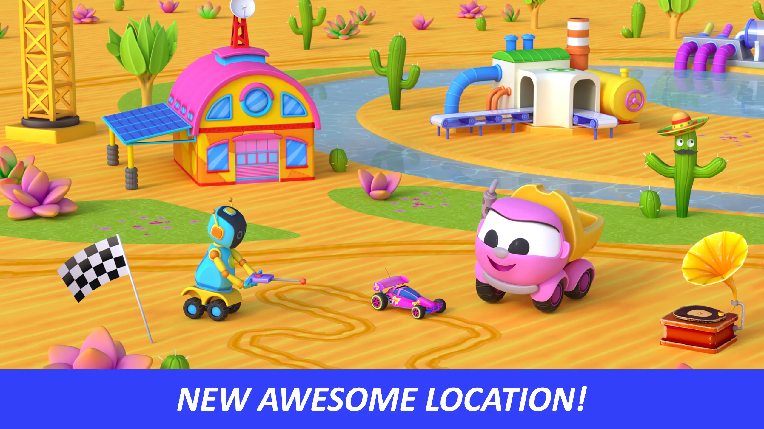 Leo and Cars World: kids games | Indus Appstore | Screenshot