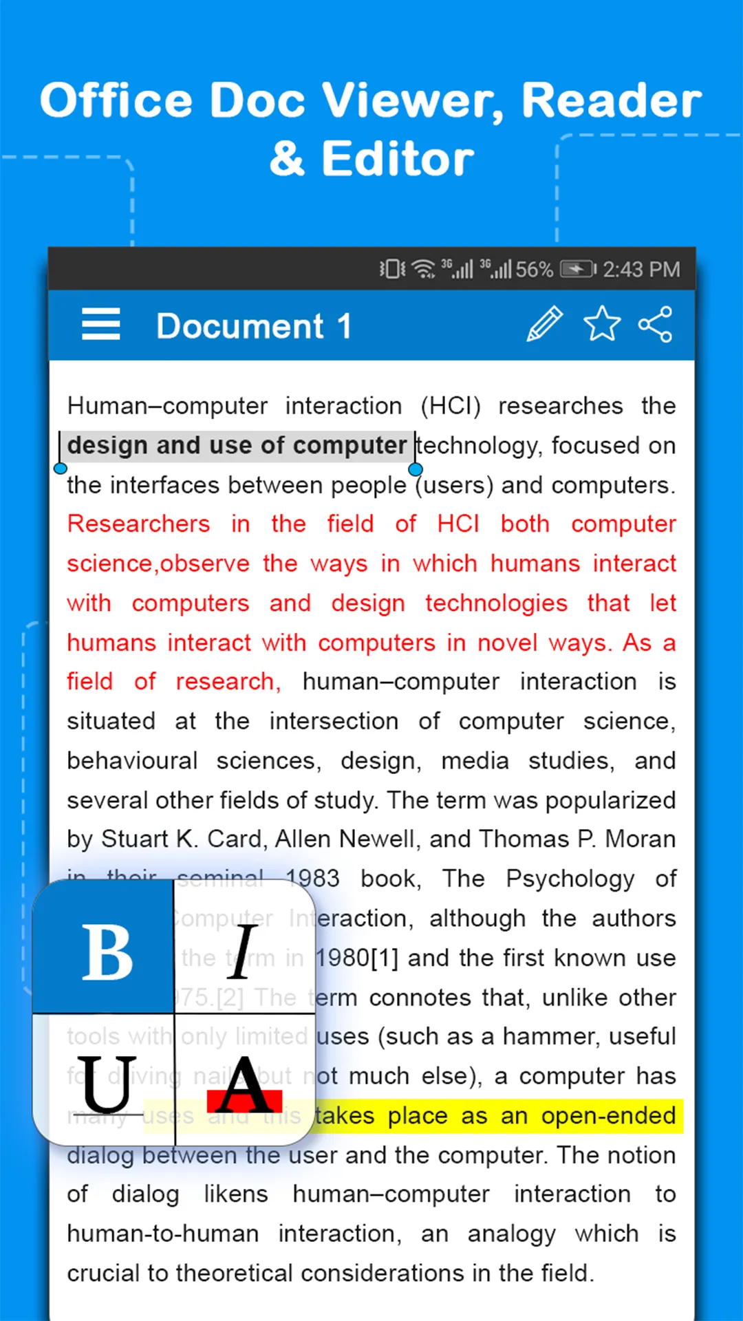 Documents Viewer: Docs Creator | Indus Appstore | Screenshot