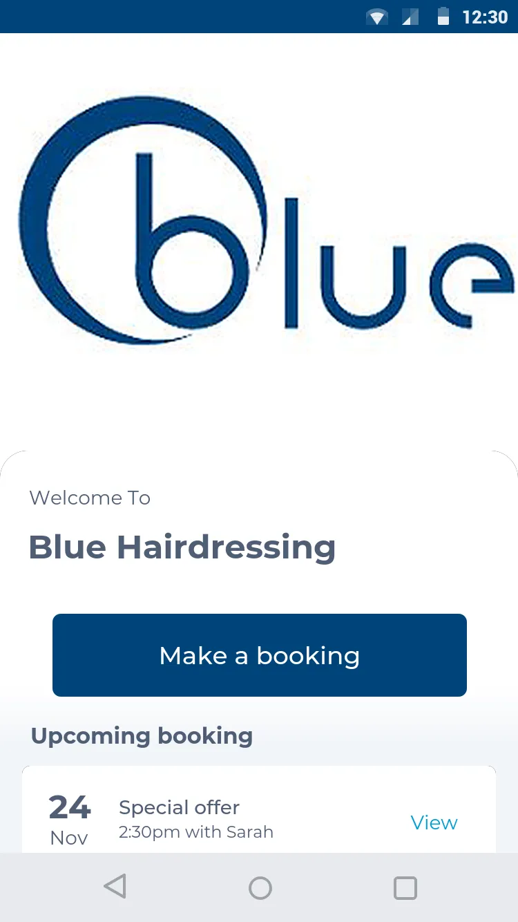 Blue Hairdressing | Indus Appstore | Screenshot