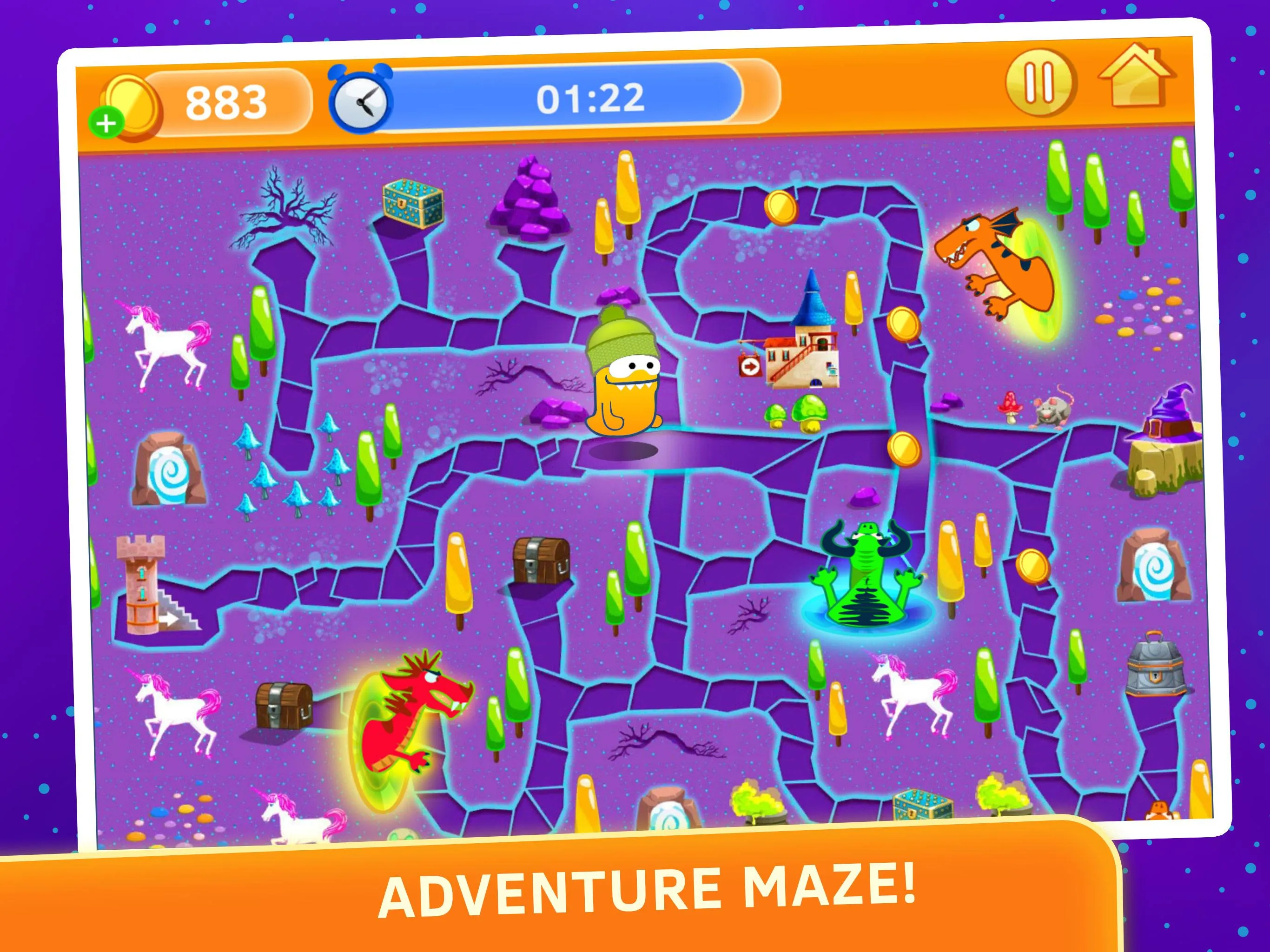 Maze game for kids. Labyrinth  | Indus Appstore | Screenshot