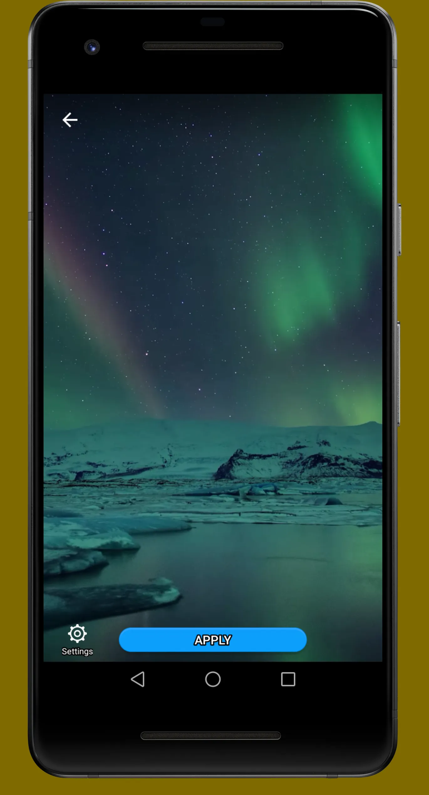 Northern Lights Live Wallpaper | Indus Appstore | Screenshot