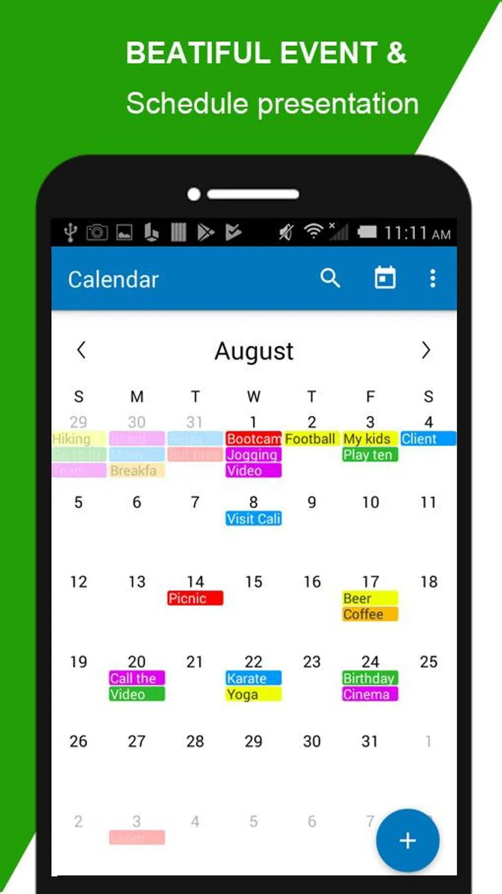 Calendar Planner - Schedule Ag | Indus Appstore | Screenshot