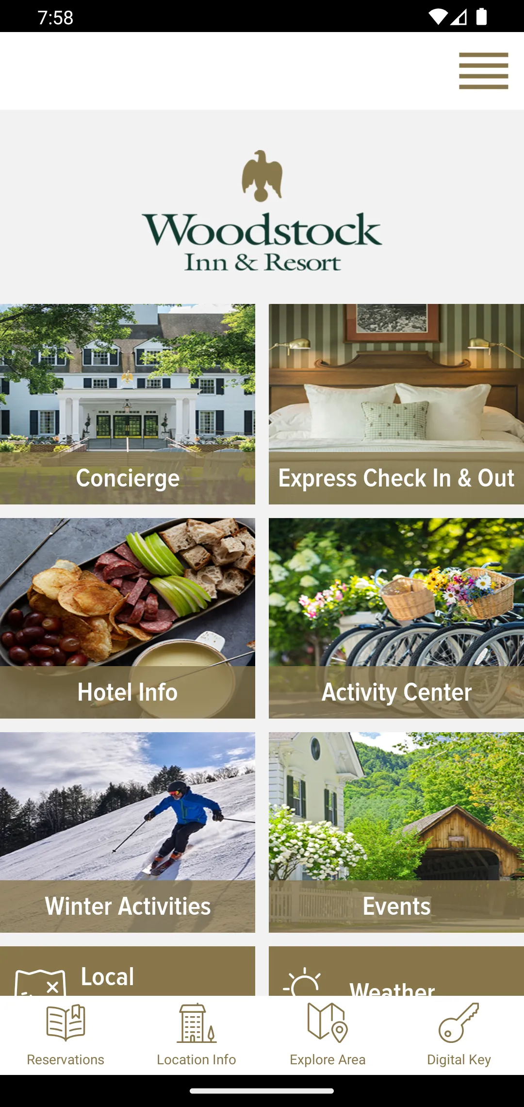 Woodstock Inn & Resort | Indus Appstore | Screenshot