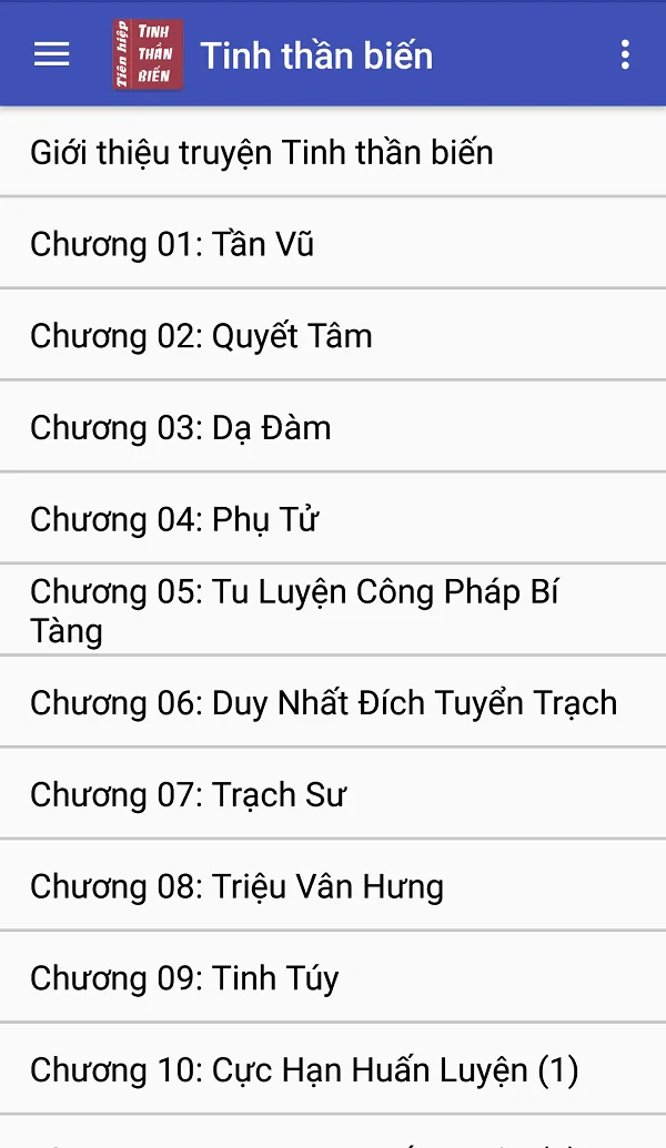 Truyen Tinh than bien offline | Indus Appstore | Screenshot