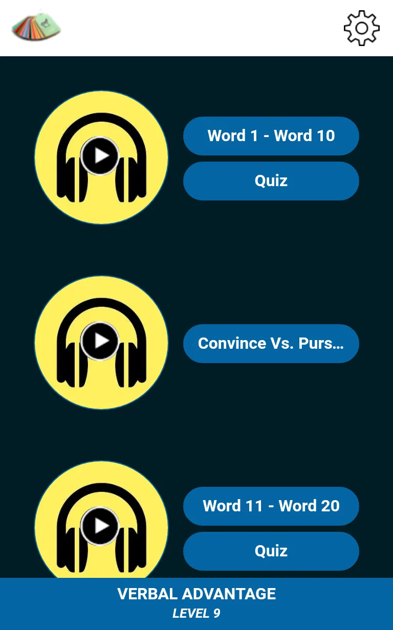 Verbal Advantage - Level 9 | Indus Appstore | Screenshot