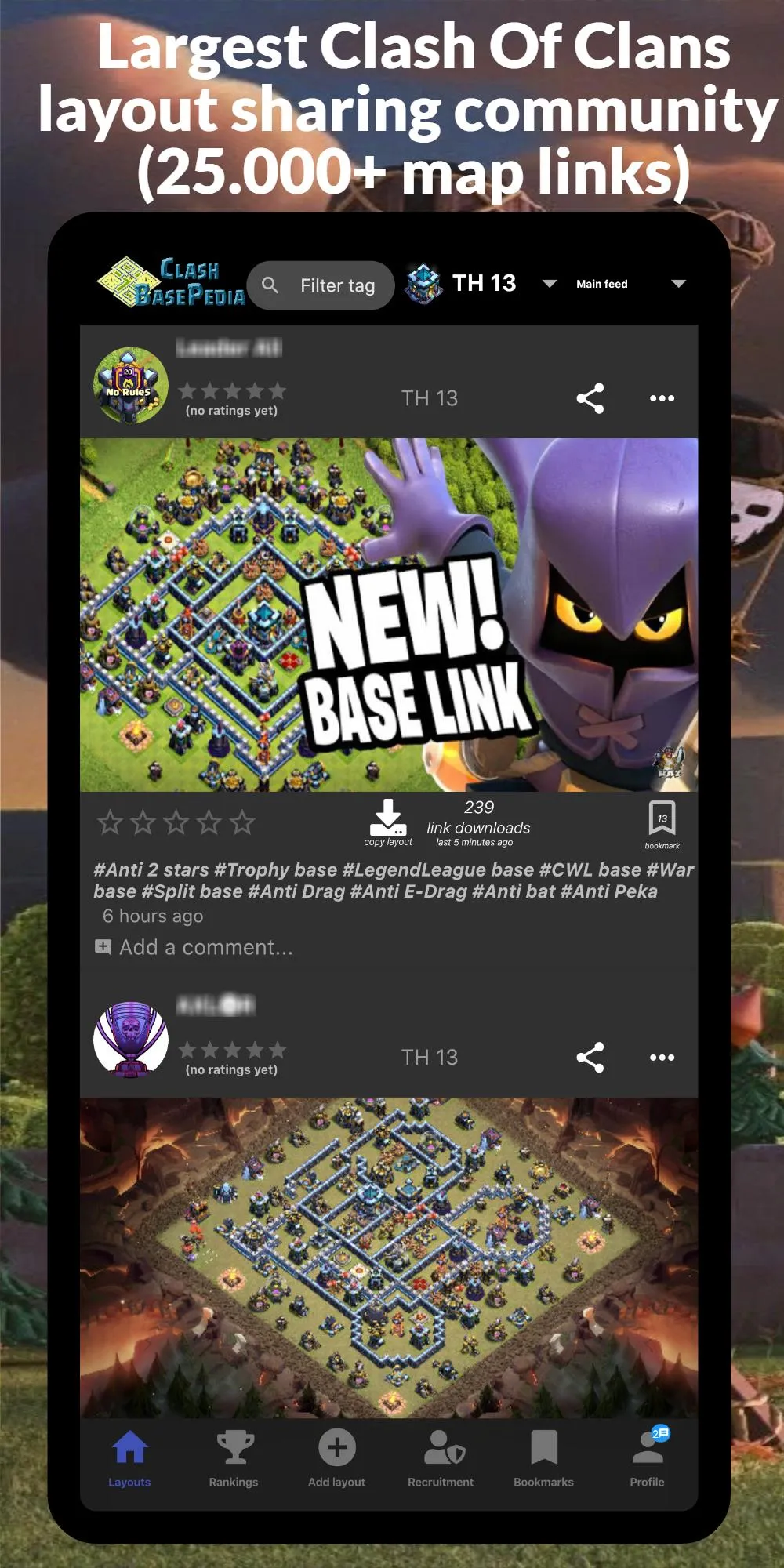 Clash Base Pedia (with links) | Indus Appstore | Screenshot