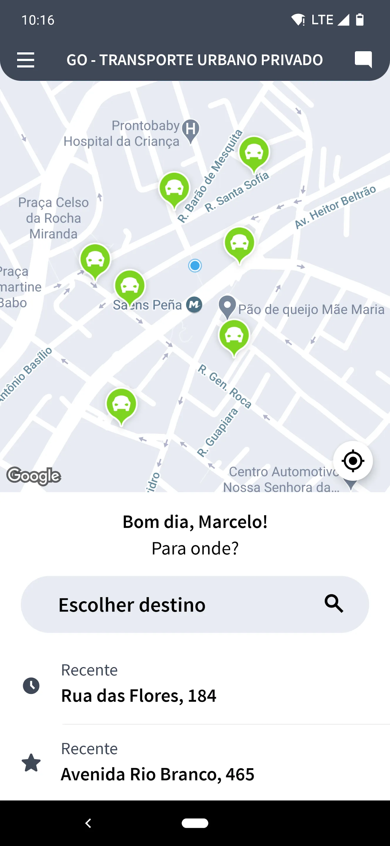 Go - Transporte Urbano Privado | Indus Appstore | Screenshot