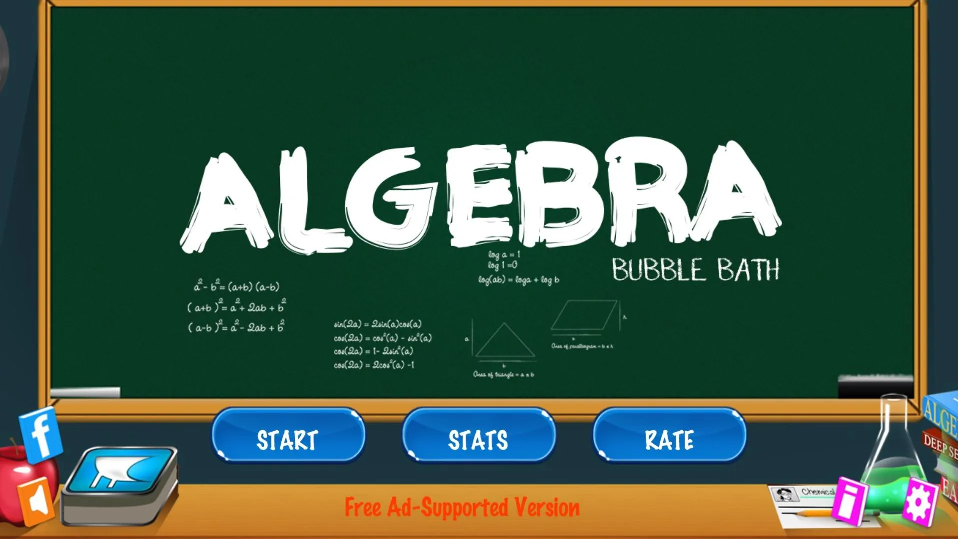 Learn Algebra Bubble Bath Game | Indus Appstore | Screenshot