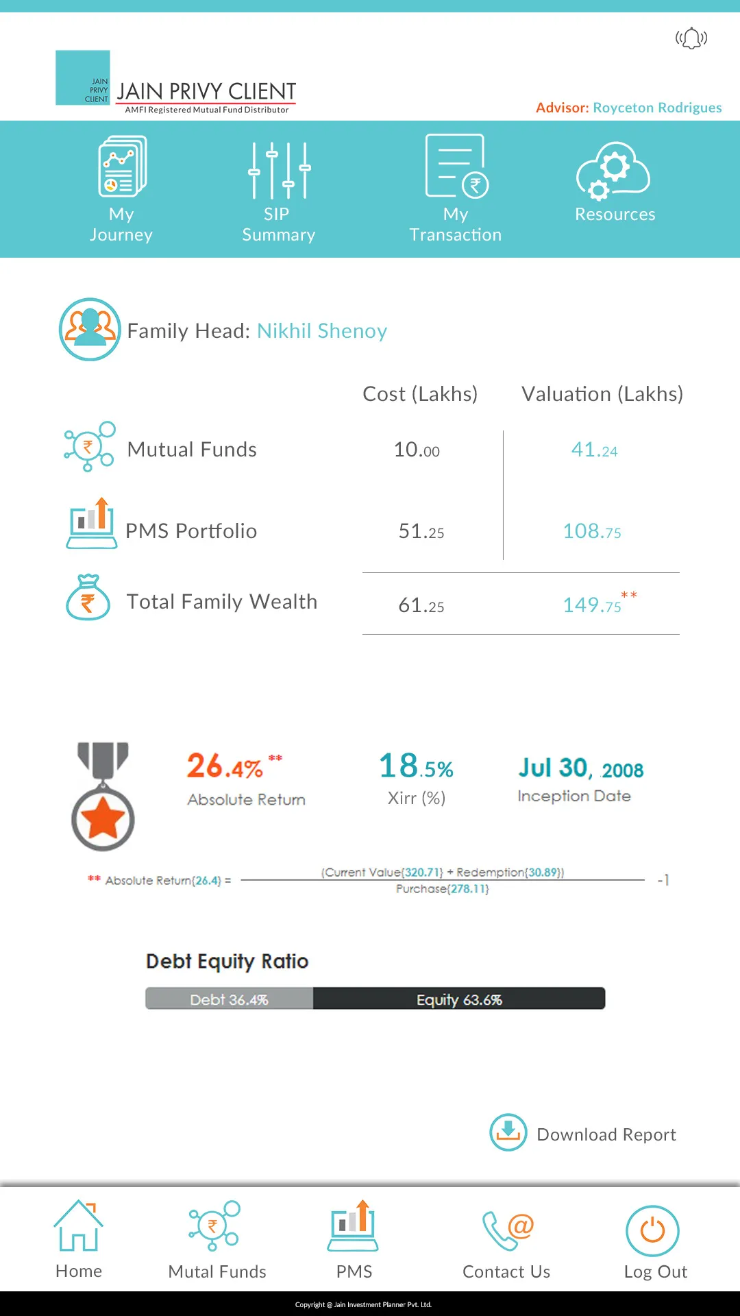 Jain Privy Client Desk | Indus Appstore | Screenshot