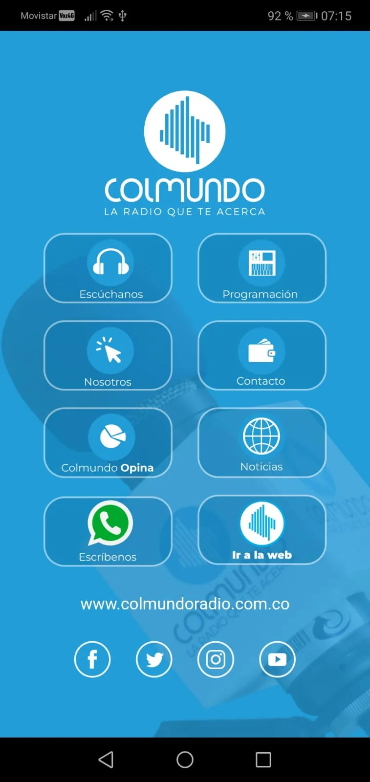 Colmundo Radio | Indus Appstore | Screenshot