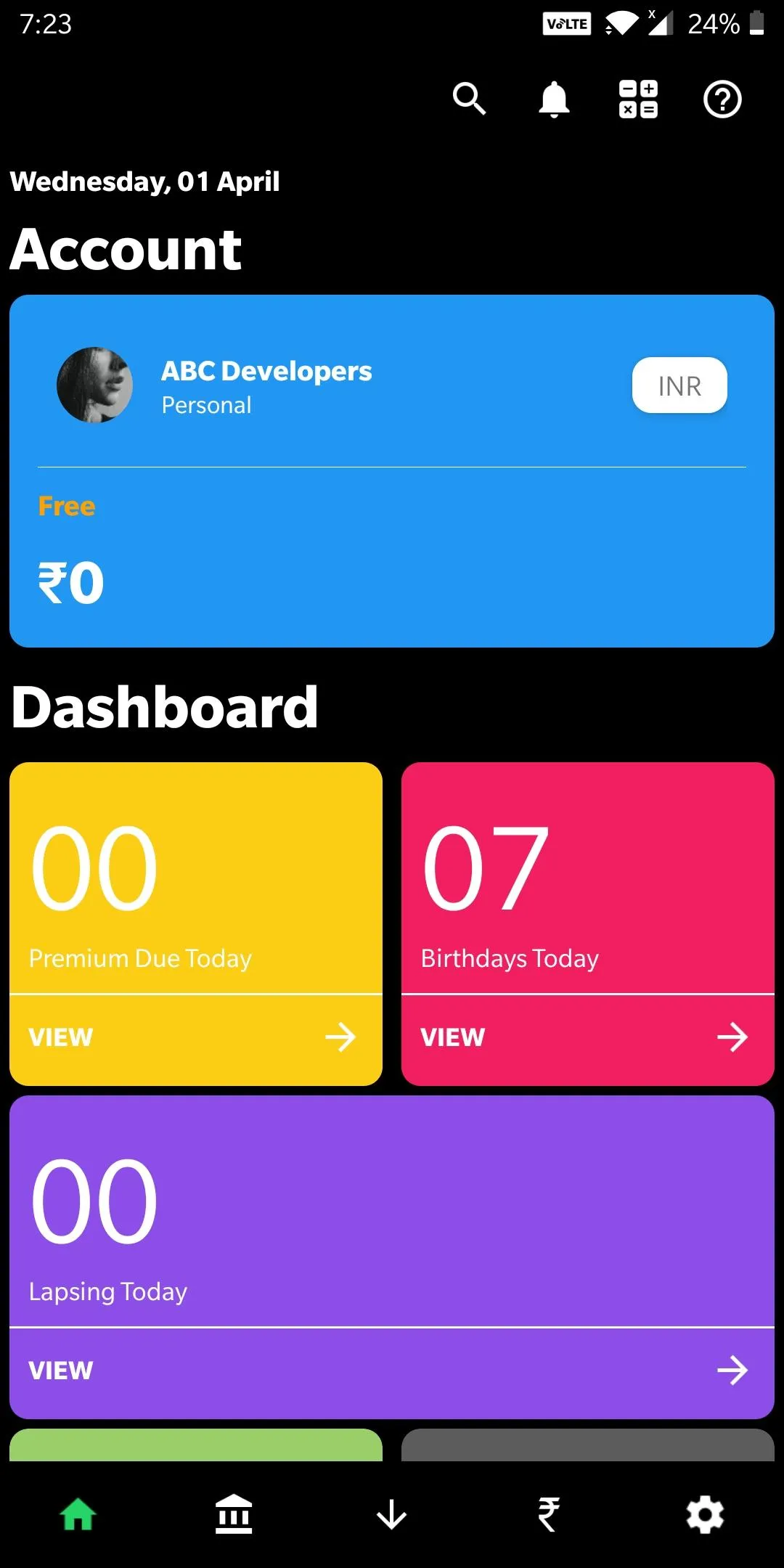 Policy Tracker For Android | Indus Appstore | Screenshot