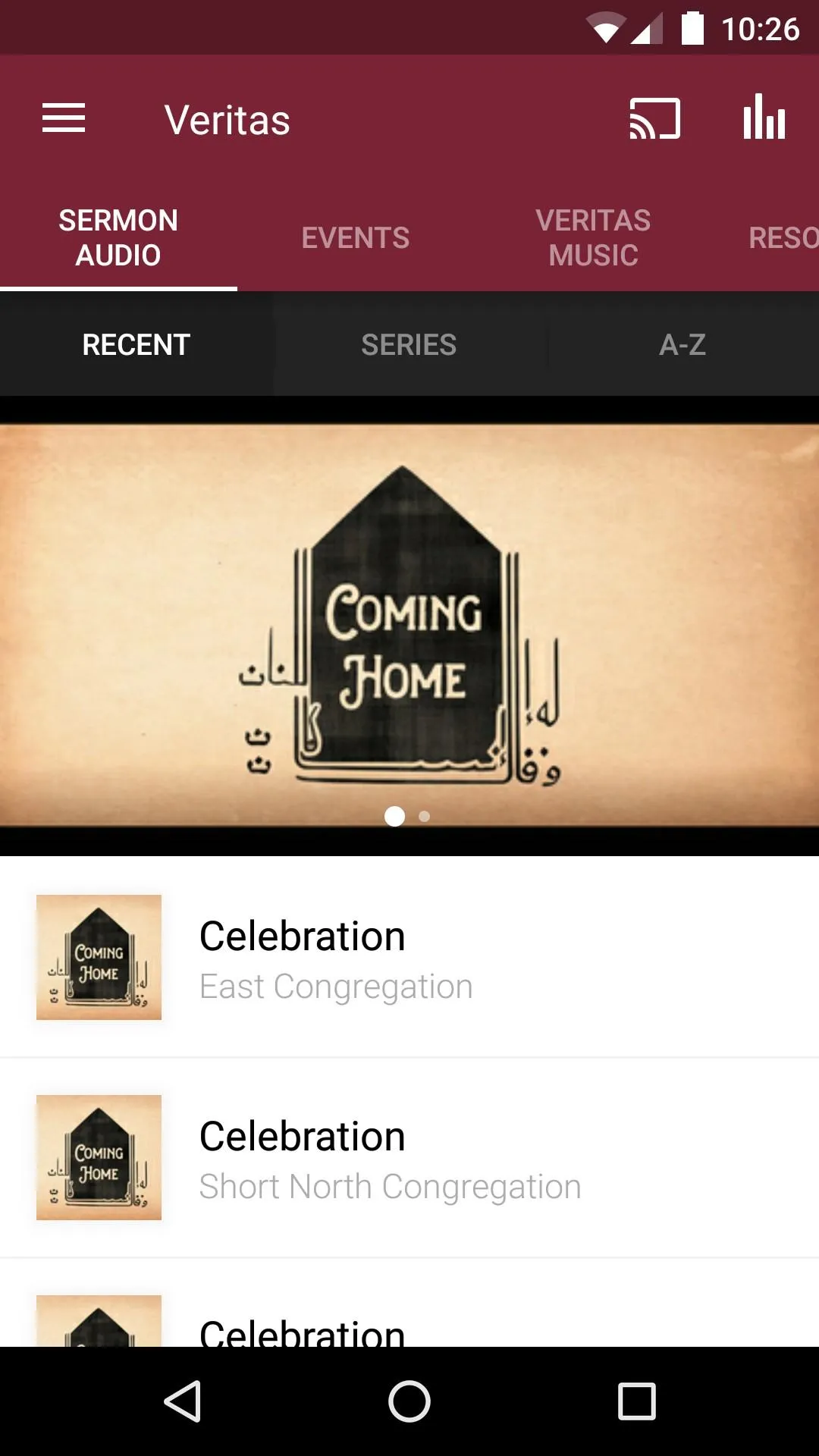 Veritas Community Church App | Indus Appstore | Screenshot