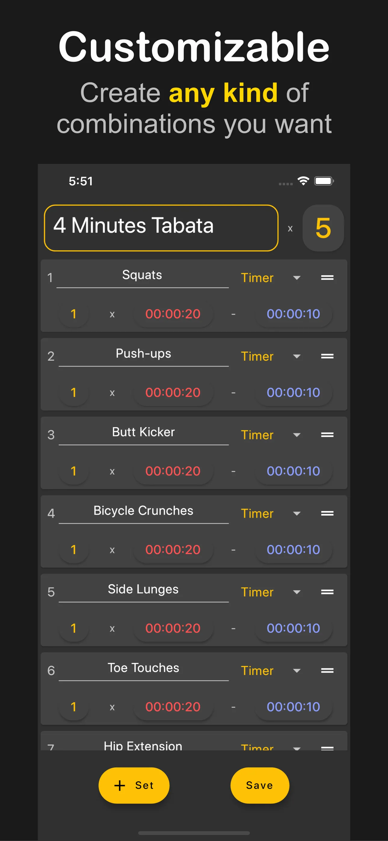 Interval Timer: Custom Workout | Indus Appstore | Screenshot