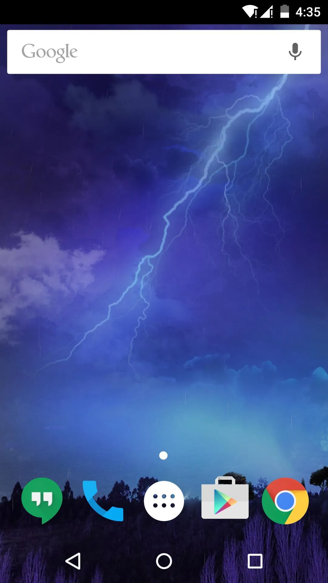 Lightning Storm Live Wallpaper | Indus Appstore | Screenshot