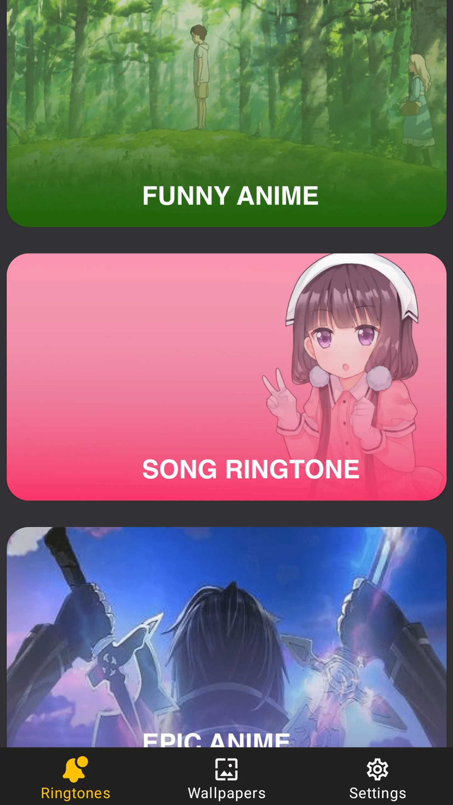 Anime Ringtone - Notification | Indus Appstore | Screenshot