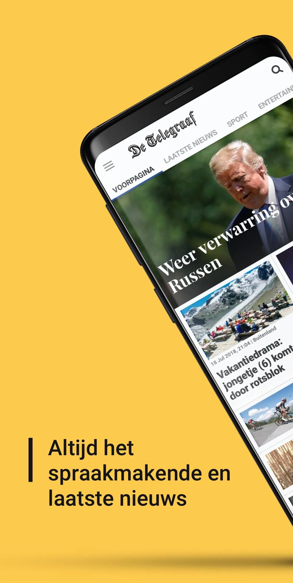 De Telegraaf nieuws-app | Indus Appstore | Screenshot